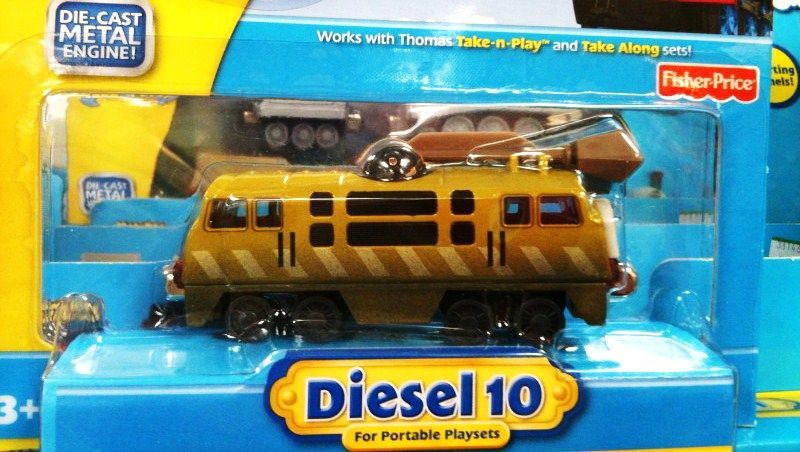 Thomas & Friends Take Along DIESEL 10 TAKE N PLAY NEW  