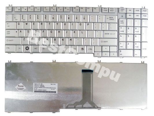 NEW Toshiba Satellite P200 P205 X205 Keyboard NSK TBD01  