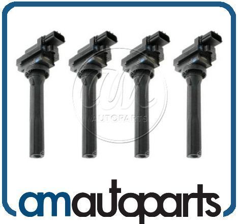 Suzuki Chevy Sidekick Tracker Ignition Coil Set of 4 Kit  