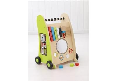 KidKraft Push Along Play Cart Activity Walker  