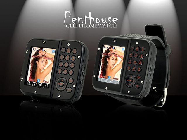 Cell Phone Watch Mobile Quad Band, Dual SIM, AT&T  