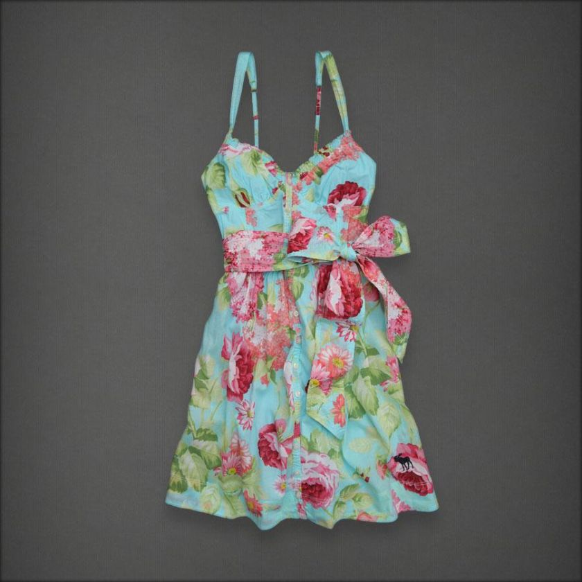 NWT Abercrombie & Fitch Womens Floral Jennie Dress  