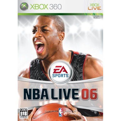 Xbox360  NBA LIVE 06  X Box 360 Japan Japanese Import  